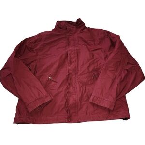 Timberland Red Y2K Weathergear Men's Red Jacket. Sz. M